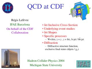 QCD at CDF