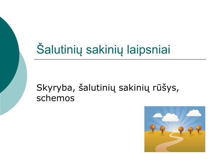 alutini sakini laipsniai