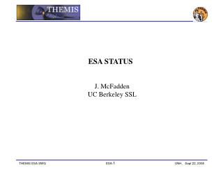 ESA STATUS