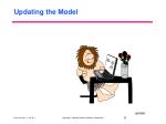 Updating the Model - slide 1