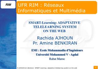 ufr rim r seaux informatiques et multim dia