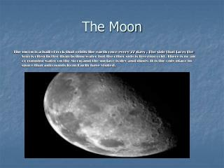 the moon