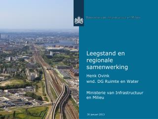 leegstand en regionale samenwerking