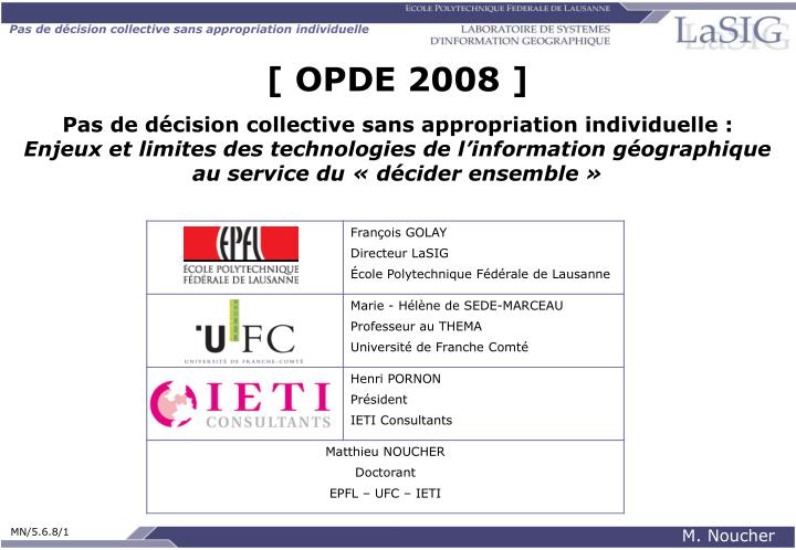 opde 2008