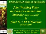 Enhancing Sustainable Forest Management: Insights from the Joint FAO/UNECE Working Party - slide 1