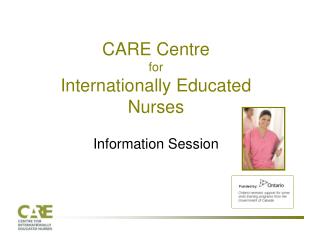 CARE Centre for Internationally Educated Nurses