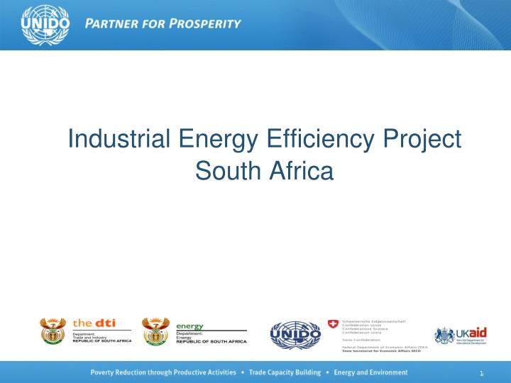 industrial energy efficiency project south africa