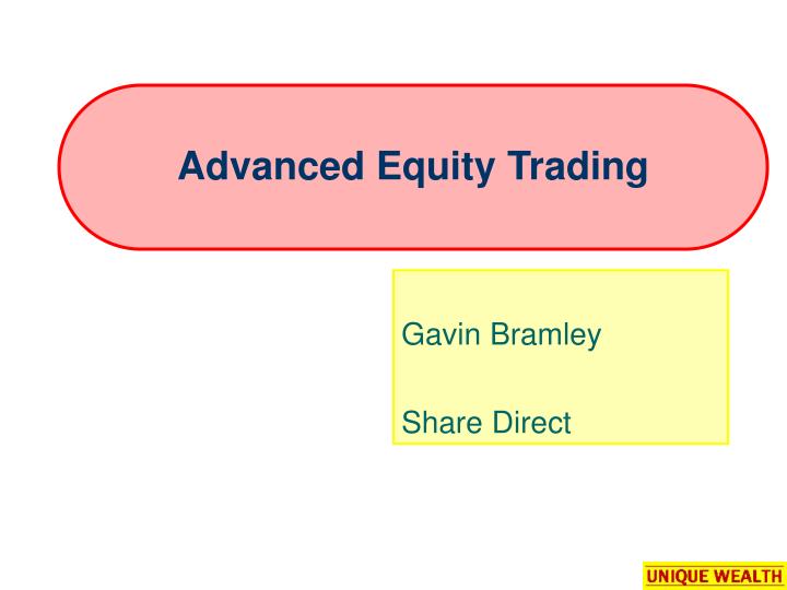 advanced equity trading
