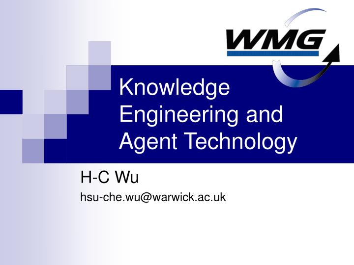 knowledge engineering and agent technology