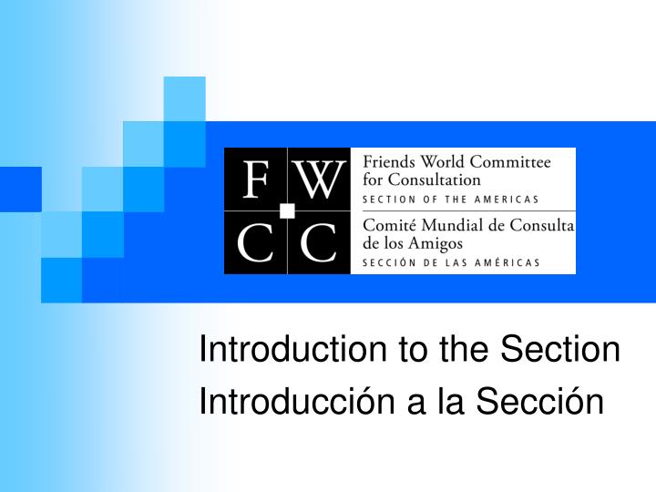 introduction to the section introducci n a la secci n