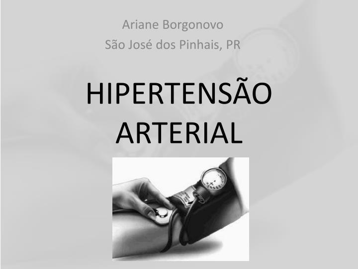 hipertens o arterial