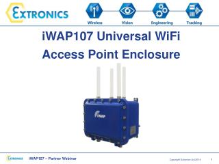 iWAP107 Universal WiFi Access Point Enclosure