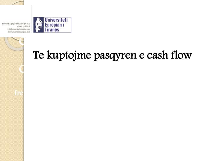 chapter 4 te kuptojme pasqyren e cash flow cash flow analysis
