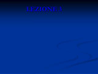 lezione 3