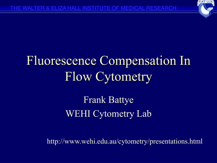 fluorescence compensation in flow cytometry