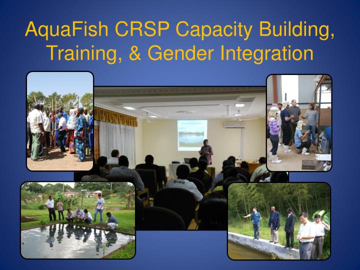 aquafish crsp capacity building training gender integration