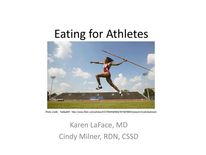 eating for athletes