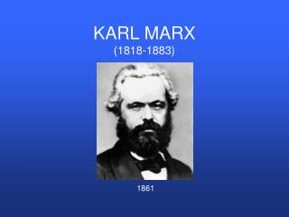 karl marx 1818 1883