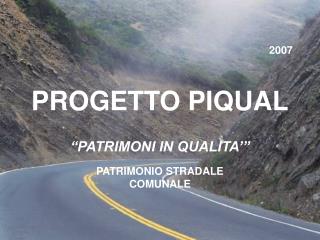 progetto piqual