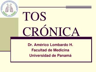 tos cr nica