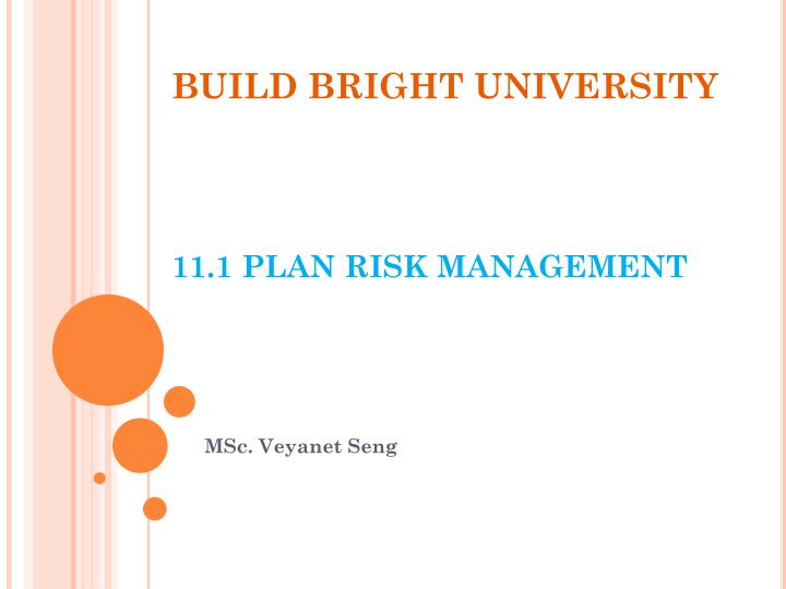 build bright university 11 1 plan risk management