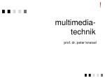multimedia-technik - slide 1