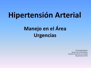 hipertensi n arterial