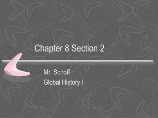 Chapter 8 Section 2