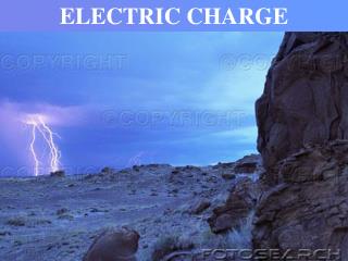 ELECTRIC CHARGE