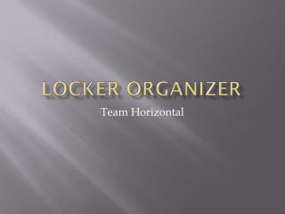 Locker Organizer