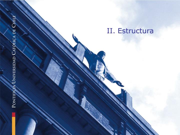 ii estructura