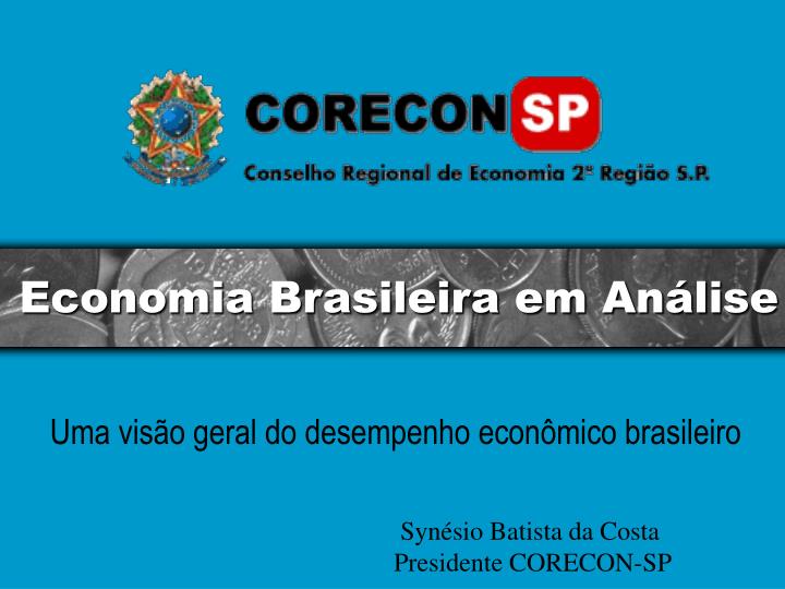 economia brasileira em an lise
