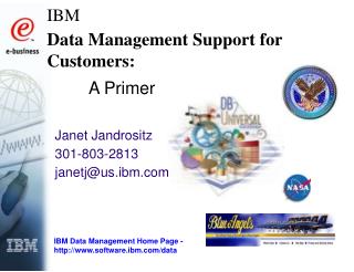 IBM Data Management Support for Customers: