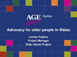 Advocacy for older people in Wales