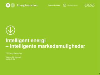 intelligent energi intelligente markedsmuligheder