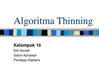 algoritma thinning
