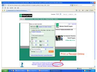 Print a Receipt Online