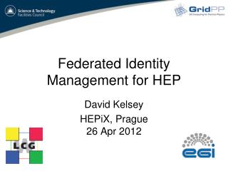 Federated Identity Management for HEP
