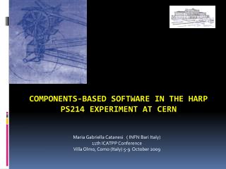 Components?based software in the HARP PS214 experiment at CERN