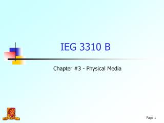 IEG 3310 B