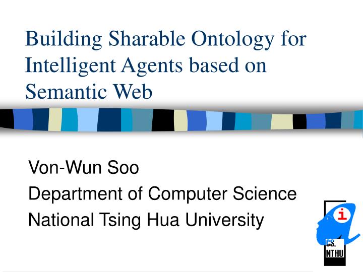 building sharable ontology for intelligent agents based on semantic web