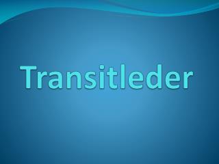 transitleder