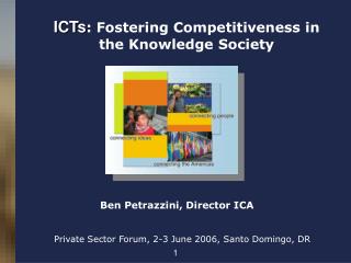ICTs : Fostering Competitiveness in the Knowledge Society