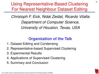 Using Representative-Based Clustering For Nearest Neighbour Dataset Editing