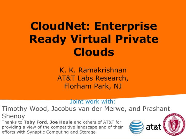 cloudnet enterprise ready virtual private clouds