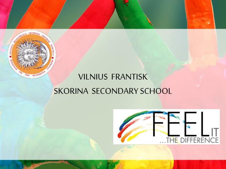 vilnius frantisk skorina secondary school