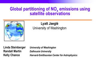 Global partitioning of NO x emissions using satellite observations