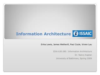 Information Architecture