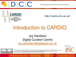 Introduction to CARDIO