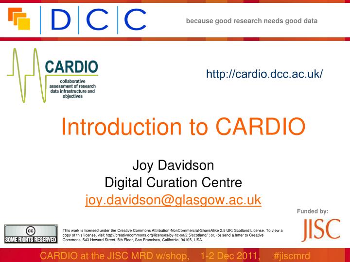 introduction to cardio